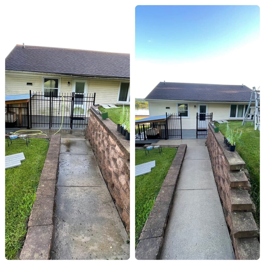 Exterior-Concrete-Cleaning Exterior Concrete Cleaning