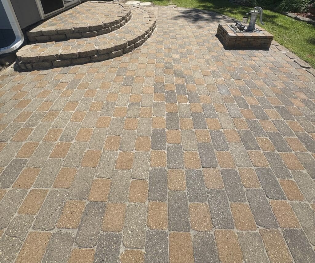 After Picture Of Pavers