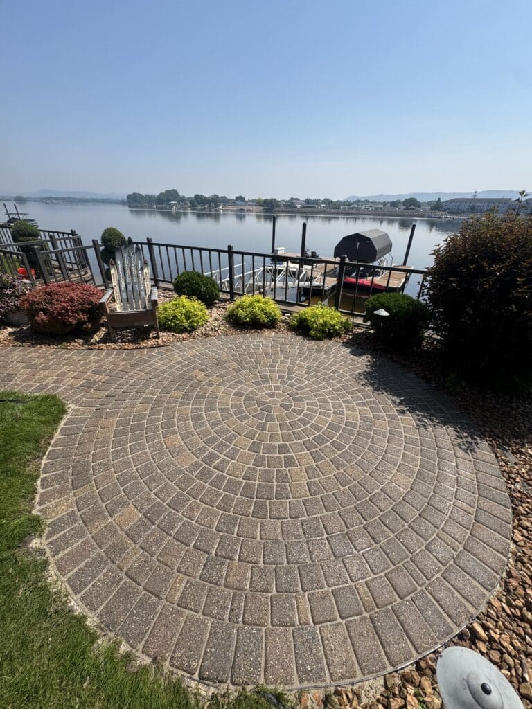 After Picture Of Pavers