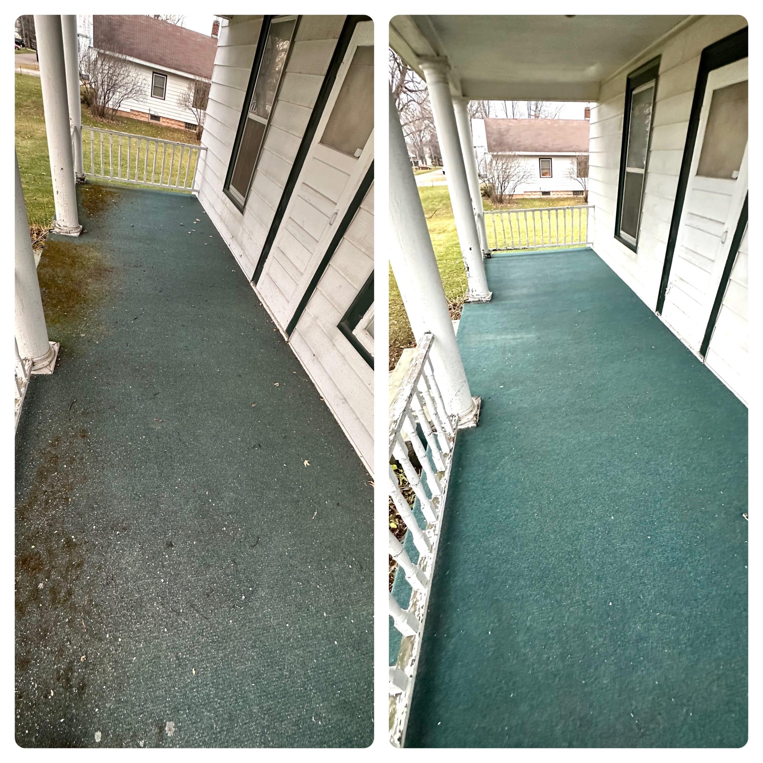 Porch Cleaning
