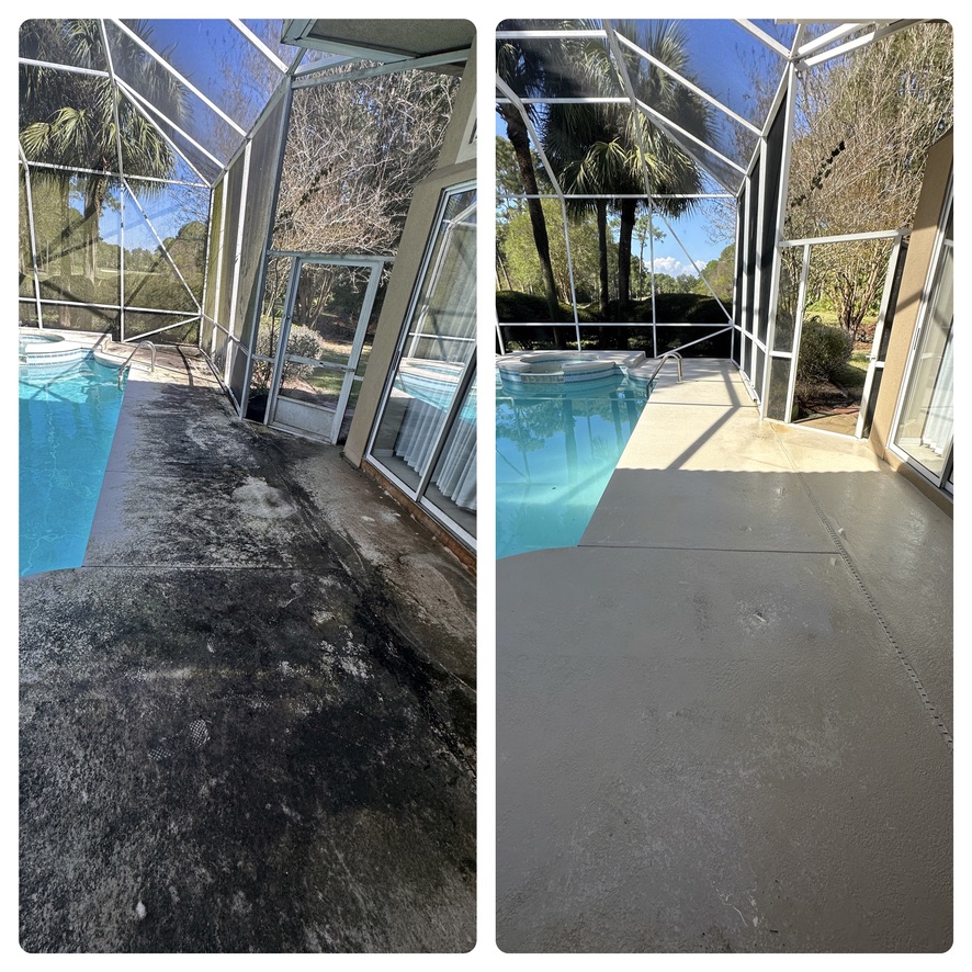 Pool Deck Clenaing