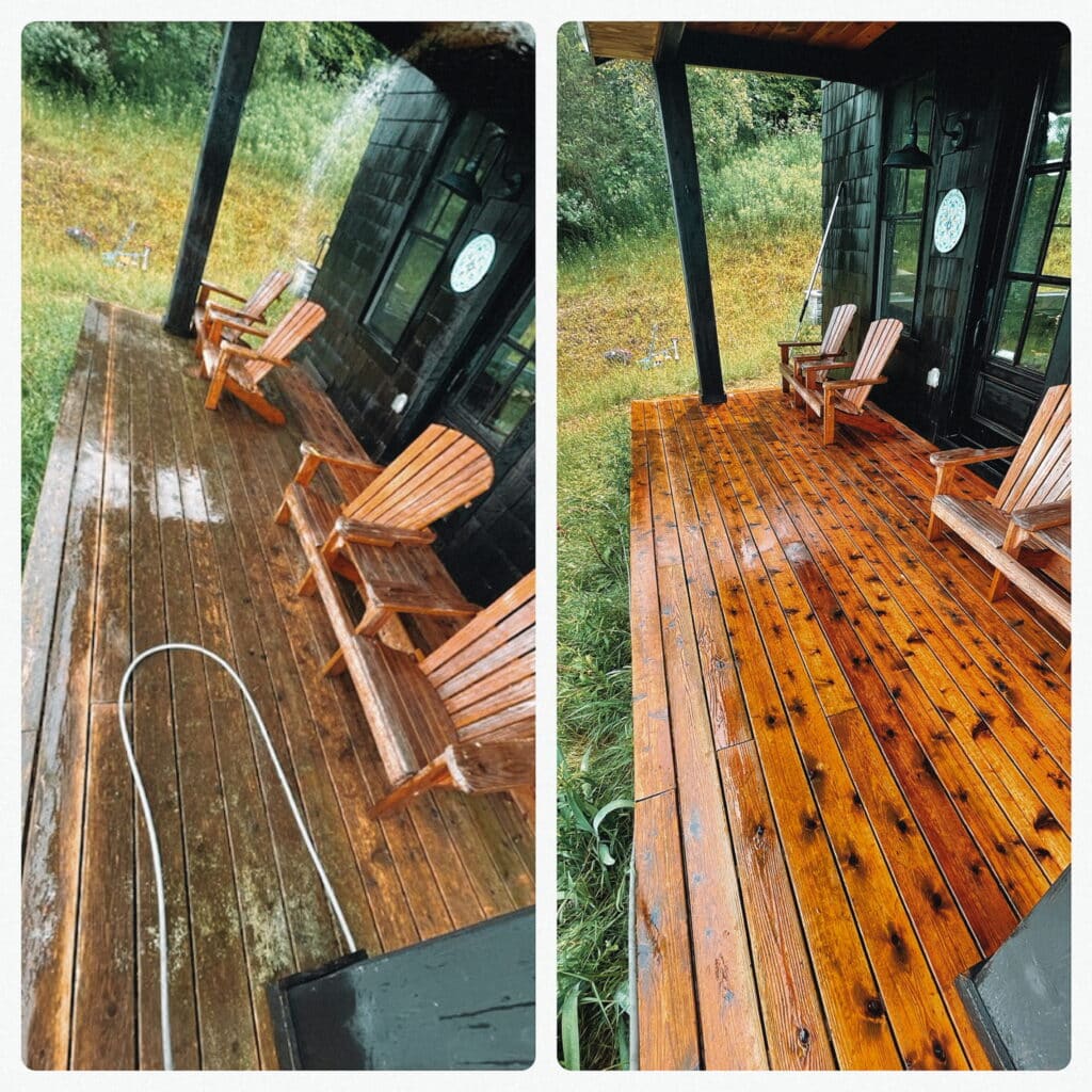 Deck Cleaning Deck Cleaning