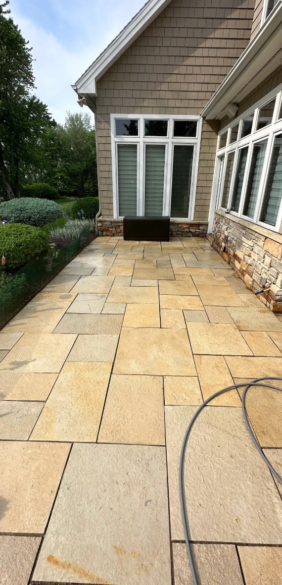 Stone Walkway After