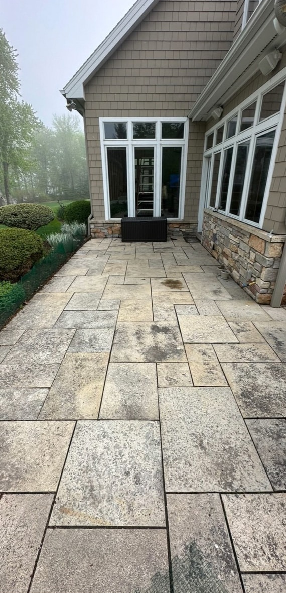 Stone Walkway Before
